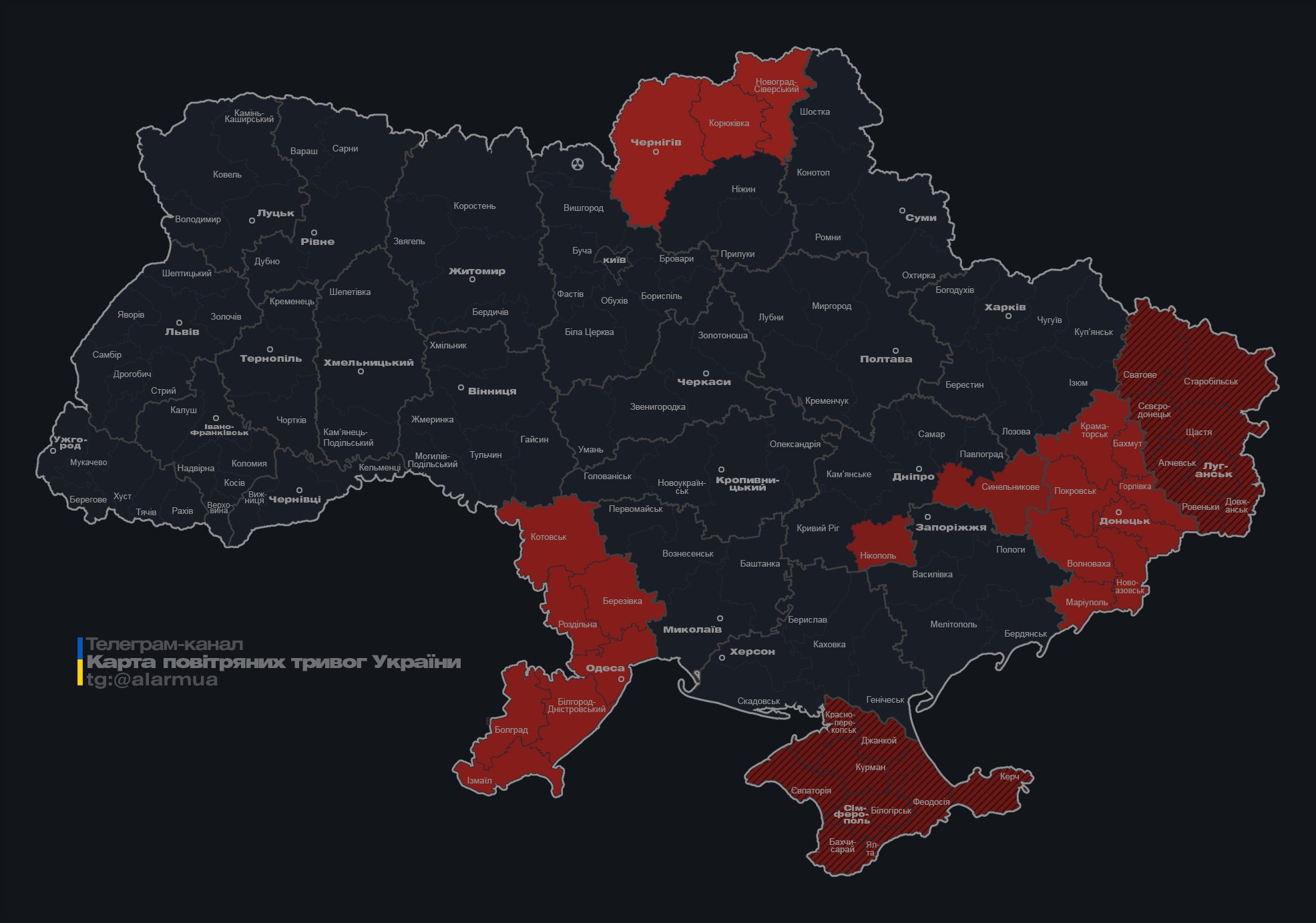 Україна знову під атакою російських "Шахедів": де ризик ударів